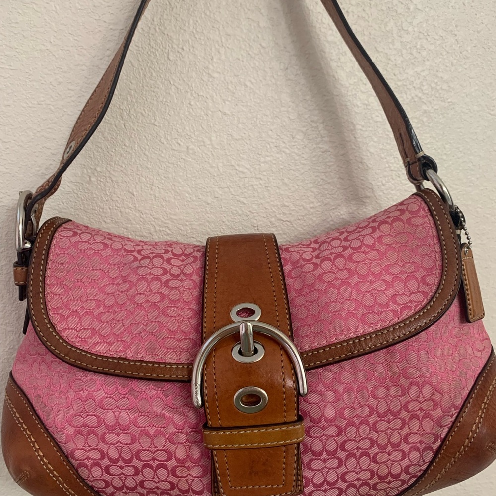 Coach vintage Pink Soho Large Size